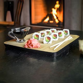 Chops California Roll with Sesame Seeds