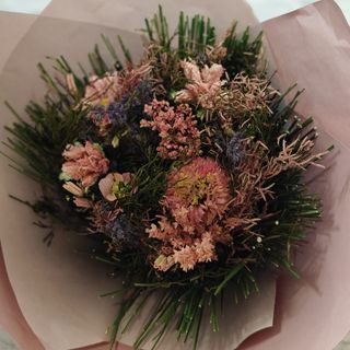 Ramo variado mediano flor seca.