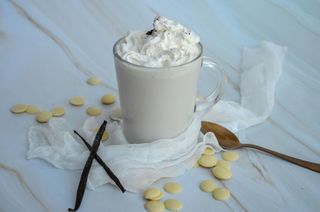 chocolat blanc fondu