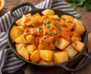 Patatas Bravas (Ración)