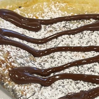 Crêpe alla nutella e granella di pistacchio