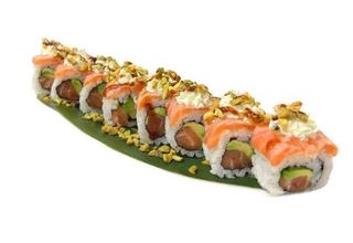 248. Uramaki maguro pistacchio 4 pezzi
