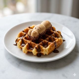 Waffle al Happy Hippo