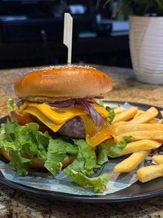 Hamburguesa armonía clásica