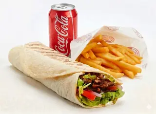 Combo Chawarma : frites +Coca Cola sprite ou fanta