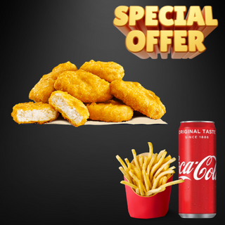 Nuggets (5pcs) + Frites + Boisson