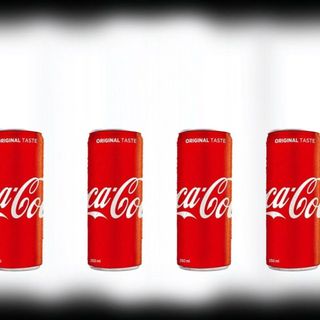 4 lattine di Coca-Cola 330ml