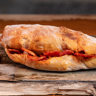 Merendeira com carne