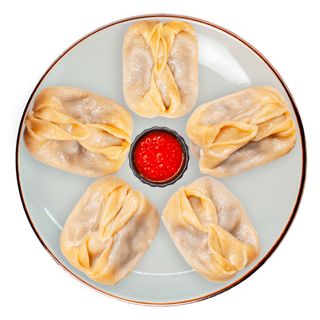 Манти з телятиною