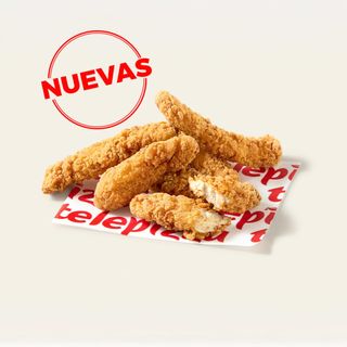 Tiras crujientes de pollo