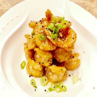 蜂蜜青柠虾Gambas fritas con miel y lima