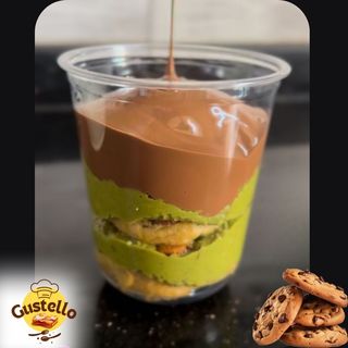 Cup Gourmande – Cookies, Kunafa, Pistache & Nutella