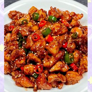 100.Pollo al peperoncino dolce