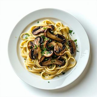 Testaroli della lunigiana ai porcini