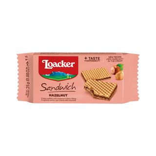 Wafelek Orzech Laskowy - Loacker - Włoskie Ciasteczka