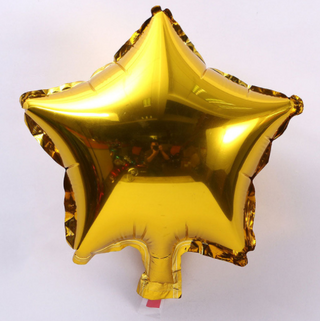 Фольга зірка золото