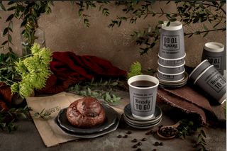 Caffé americano filtrato bio + brioche siciliana vuota