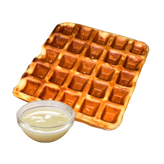  Бельгийские вафли со сгущенкой