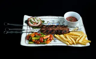 Brochettes Viande Hachée 
