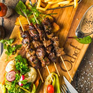 Brochettes De Foie De Veau