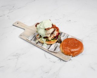 Hamburguesa De Cochinita Pibil