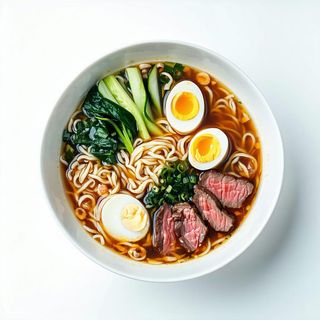 74. Ramen in brodo niku