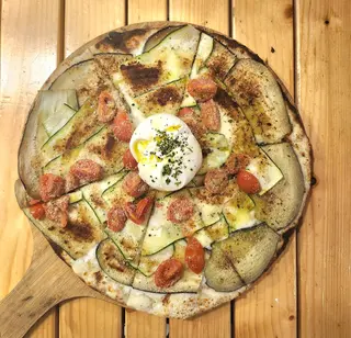 Pizze Bianche Zucchine Gratinate