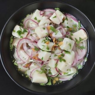 Ceviche de peix blanc