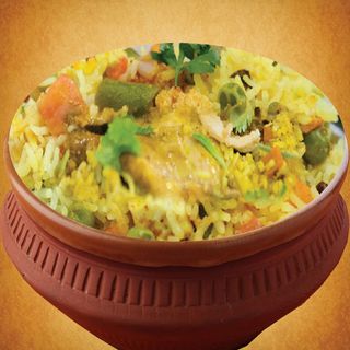 Chicken Sabzi Biryani