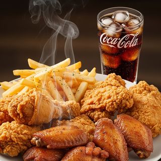 Menù 10 pezzi di pollo