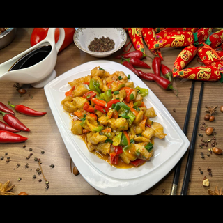 Филе рубленое с перцем 