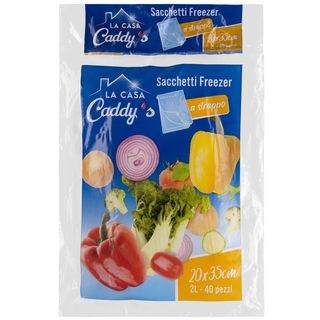 Caddy's Sacchetti Gelo a Strappo 20x35cm 25 Pezzi - 000699084