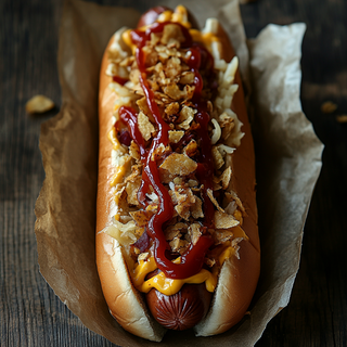 Menù hot dog New York