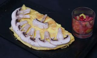 Omelette Mushroom