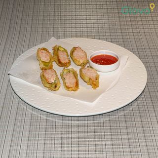 Fiori di zucca in tempura