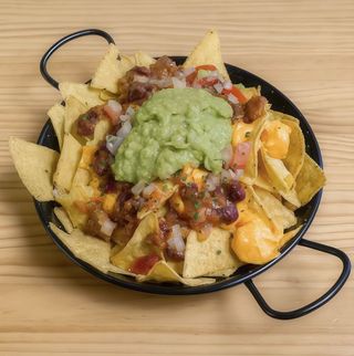 Nachos de yuca (ración)