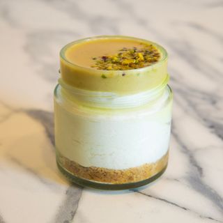 CHEESECAKE PISTACCHIO AL BARATTOLO