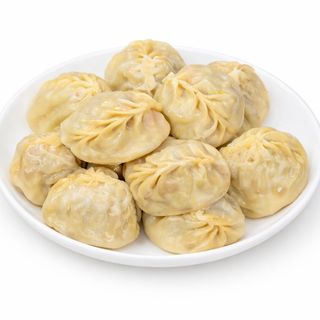 Манты с тыквой и говядиной  5шт