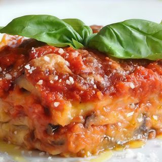 Parmigiana de berenjenas