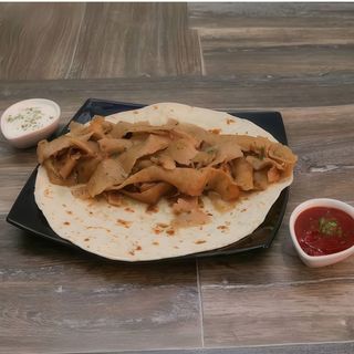 Solo carne y salsa la grande