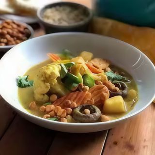 Korma De Verduras (Opción Vegana)