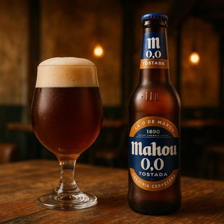 Mahou 0.0 Tostada