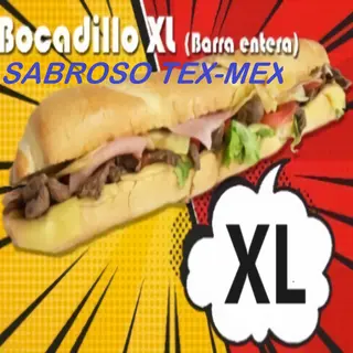 Bocadillo Especial XL Sabroso Tex Mex
