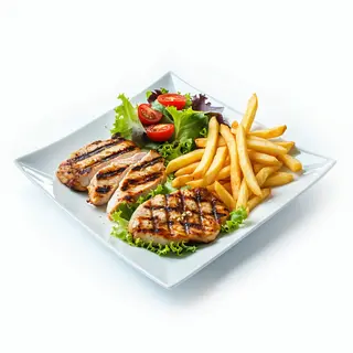 Plato Combinado De Tres Clases