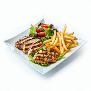 Plato Combinado De Tres Clases