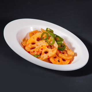 Insalata di radice di loto