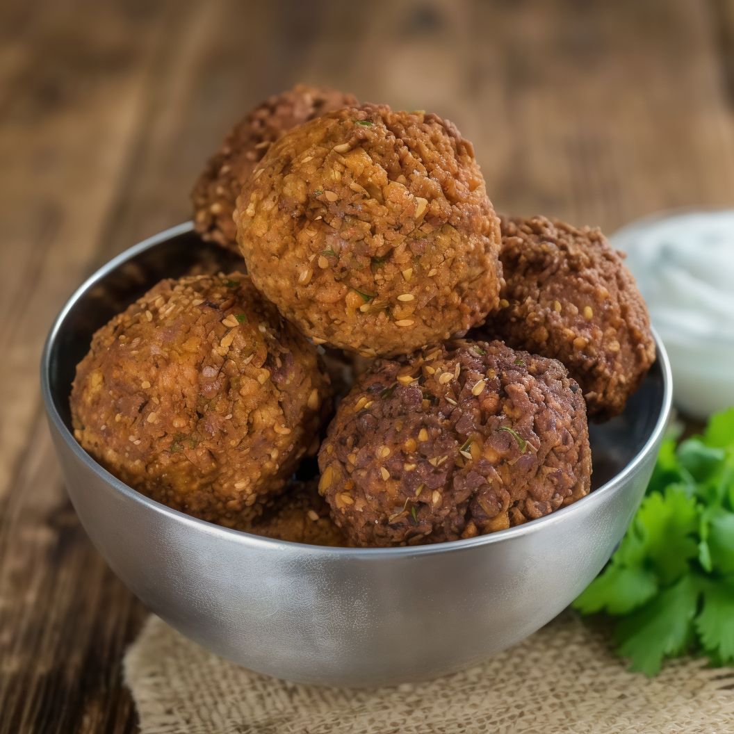 Plato Falafel Vegetal