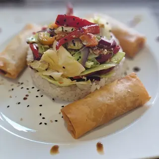 Rollos Primavera con Guarnición 