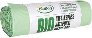 WORKI NA ODPADY BIO I ZMIESZANE 35 L 20 szt (KOMPOSTOWALNE I BIODEGRADOWALNE) - BIOBAG
