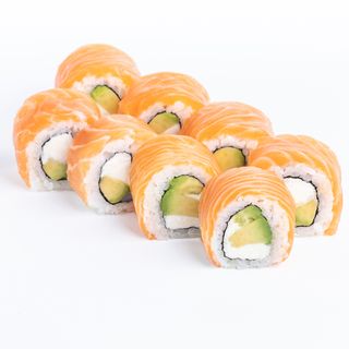 Філадельфія з лососем та авокадо 